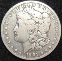 1901-O Morgan Dollar - A Real Fine Morgan