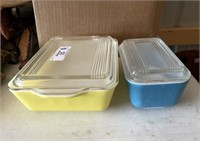 2 Piece Pyrex Refrigerator Dishes