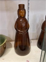 aunt jemima Mrs butterworth glass syrup jar