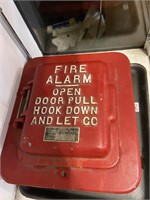 intage metal fire alarm simplex