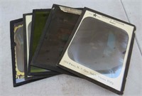 1800's Lot 5 Magic Lantern Color Slides US Scenes