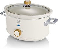 Salton Swan Nordic-Style Slow Cooker with Removabe