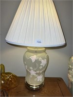 LOVELY FROSTED EMBELLISHED LAMP