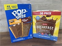 48 pack pop tarts & 30 pack carnation breakfast