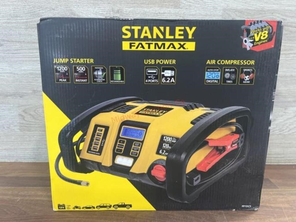 Stanley fatmax jump starter/ air compressor