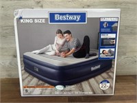 Best way king air mattress appears new- box never