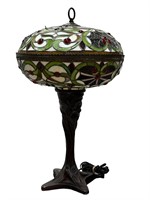 Tiffany Style Stained Glass Closed Dome Lamp