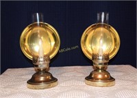 2-Hurricane Style Candle Holders