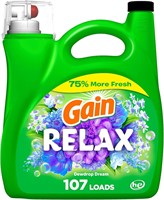 Pack of 2 Gain Liquid Laundry Detergent