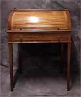 SHERATON STYLE CYLINDER-TOP DESK