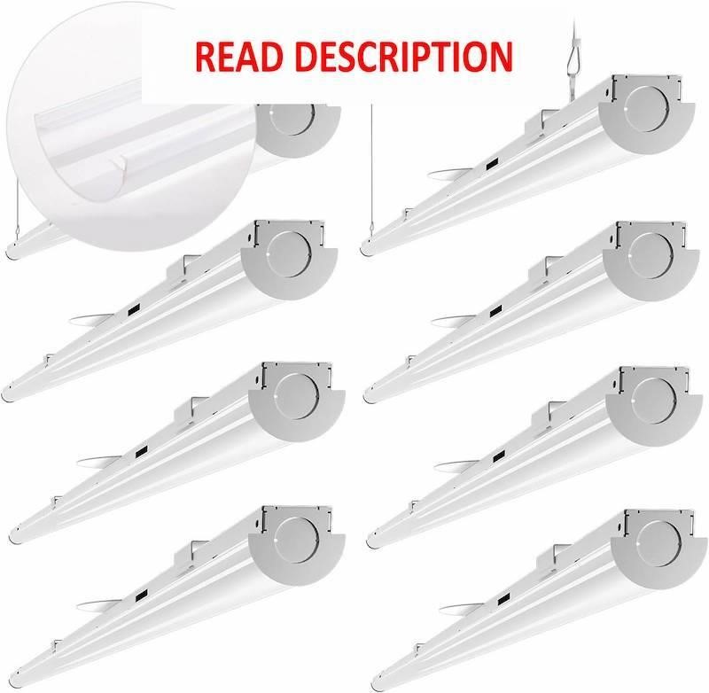 $350 Qty 8 Lightdot Compact 8FT LED Shop Light