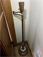 Brass Floor Lamp Without Shade