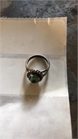 Sterling silver turquoise ring