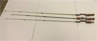 3 Fishing Rods (1 Steel)