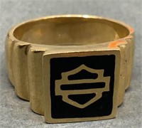 10k Harley Men’s Gold Ring