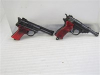 (2) Luger Styled Mini Decorative Cap Guns