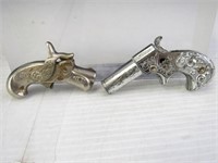 (2) Derringer Styled Mini Decorative Guns