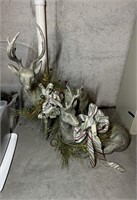 2 Heavy in Weight Deer Made w/ Resin Material