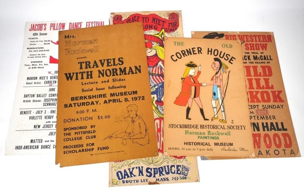 (5) VINTAGE EXHIBITION POSTERS