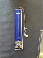Finnish necklace with pendant stamp p. sarpaneva