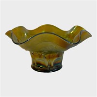 Carnival Glass Candy Dish