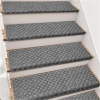 Bull Nose Non Slip Carpet Stair Treads For Wooden