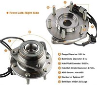 Mostplus Wheel Bearing Hub Front Wheel Hub And