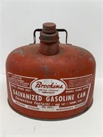 Galvanized gas can