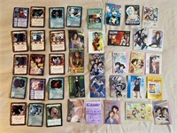 Japanese and other anime cards