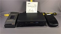 VHS Player and Rewinders