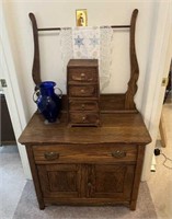 Oak Wash Stand