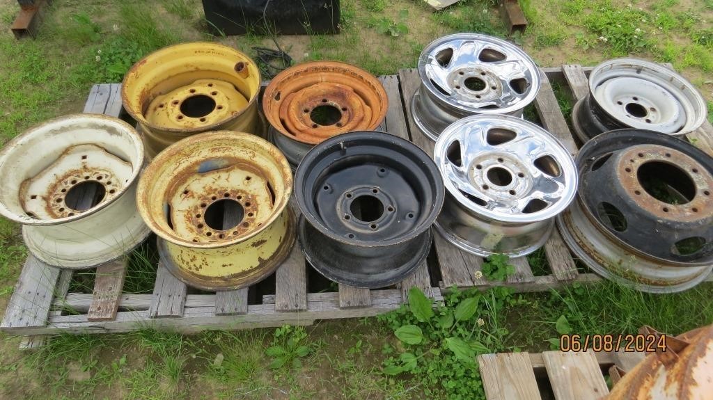 Assorted Sized Rims