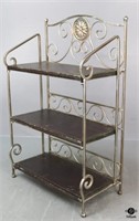 Collapsible Metal 3 Shelf Stand