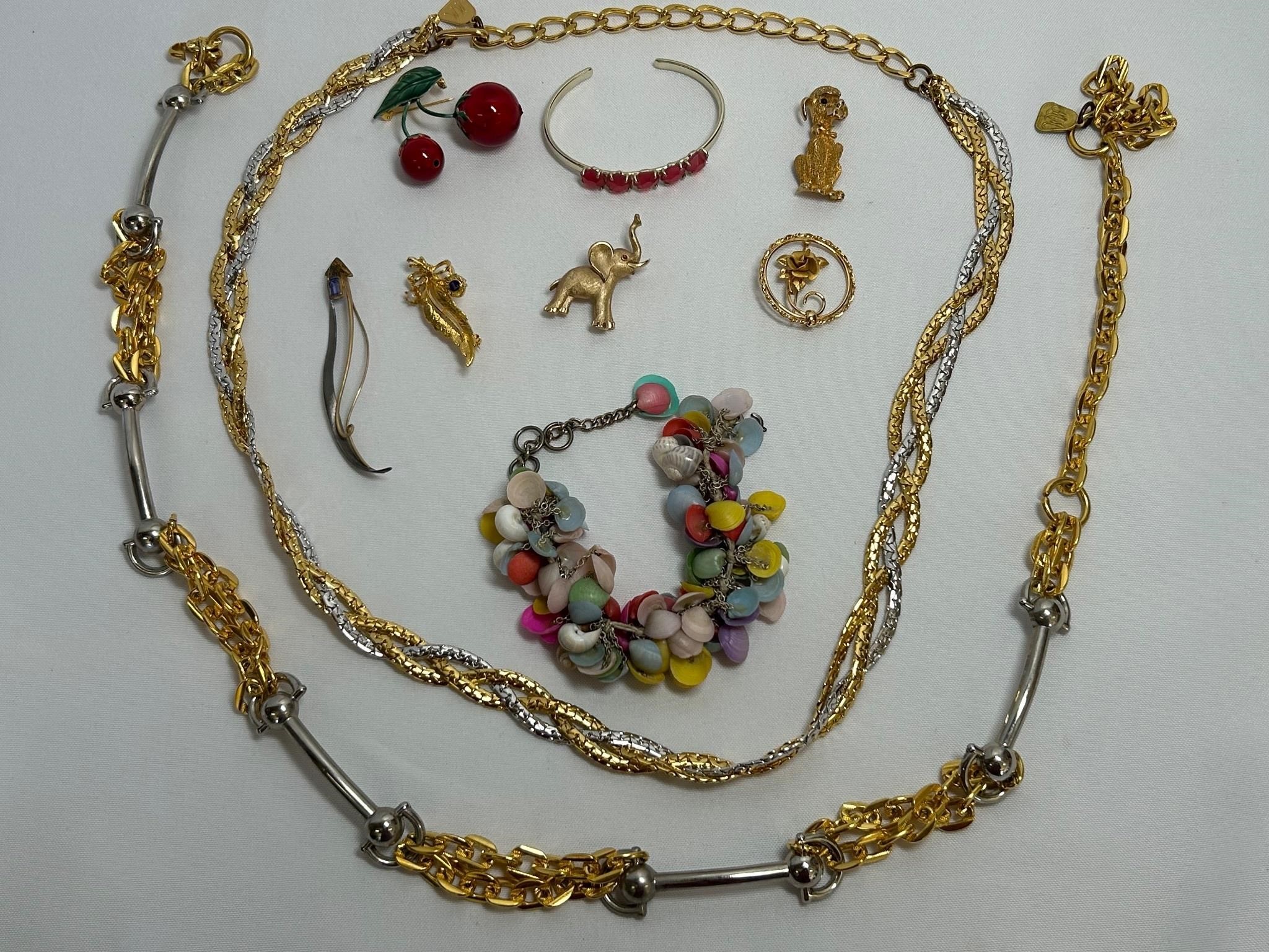 Pins, Necklace, Bracelets & More