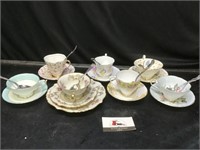 Tea Sets and Display Rack