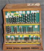 drill bits and display case