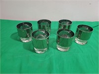 Set of 6 Dorothy Thorpe Bar Glasses