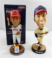 (2) CLEVELAND INDIANS BOBBLEHEADS GAYLORD & FELLER