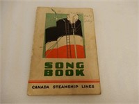 RARE EARLY CANADA STEAMSHIP LINES SONG BOOK