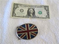 Great Britain Flag Metal Belt Buckle