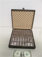 Neat Chinese Character Warrior Chess Set in