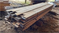 Lift of 1x6x10' Rough Cut Pine Lumber