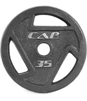 CAP Barbell 2-Inch Olympic Grip Weight Plate