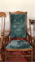 Cloth rocking chair