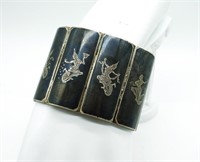 Large Siam Sterling Bracelet