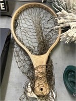 Wooden fishing net