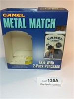 Recalled Camel Metal Match Max Joe Camel Lighter