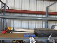 Shelf of Assorted Tubing Tool Set and more
