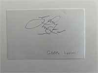 Gary Lovini  signature