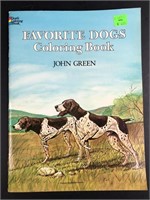 VTG Favorite Dogs Coloring Book - Unused